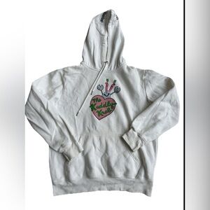 Chinatown Market x SpongeBob SquarePants "The Kuddly Krab" white hoodie Size S